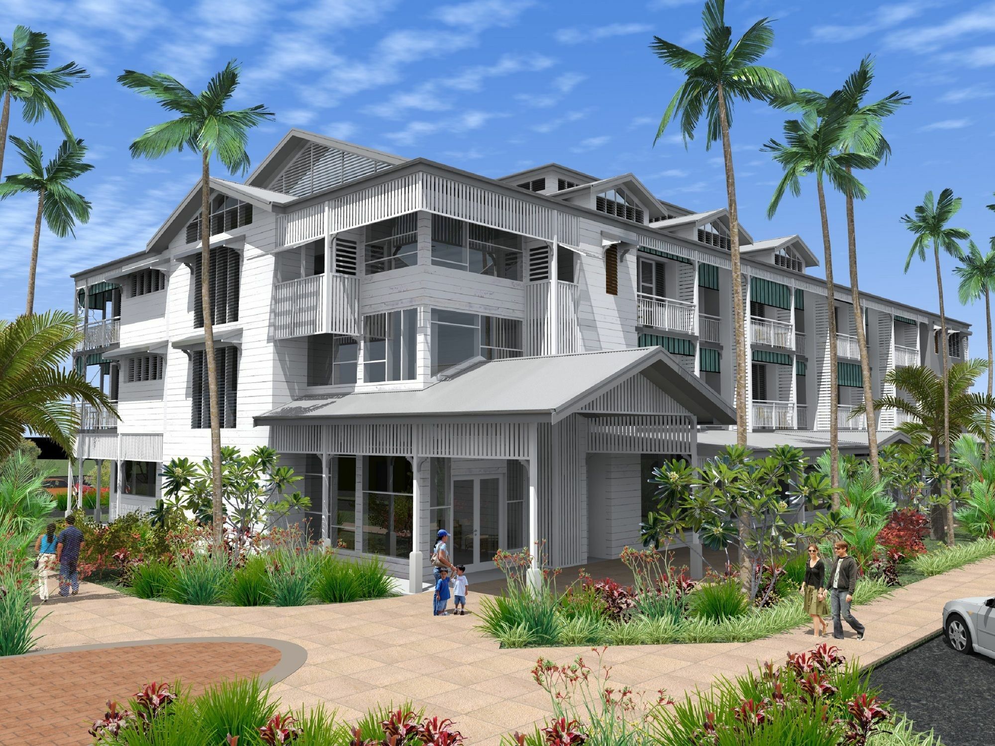 Heart Hotel And Gallery Whitsundays Airlie Beach Exterior foto